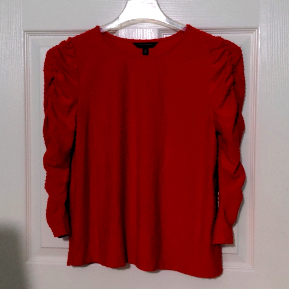 Banana Republic red medium bouse